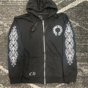 Chrome Hearts Dagger Horseshoe Zip up Jacket Men’s Large, Medium